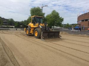 NK Beach Soccer bij het Olympisch Stadion Amsterdam